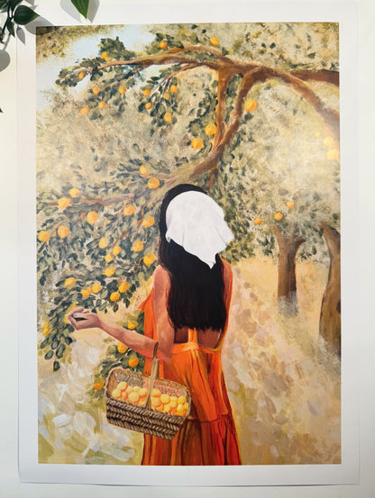 DIN A3 Print „Lemon Trees“ - Bundle