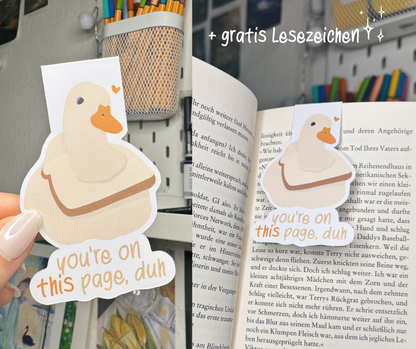 Sticker Bundle "Goose" + gratis Lesezeichen